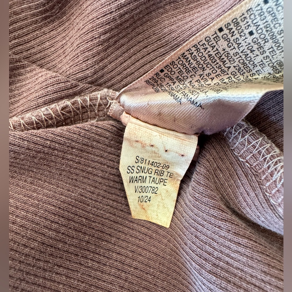 Old Navy Short Sleeve Snug Rib Tee Shirts SP & MP - Picture 9 of 16